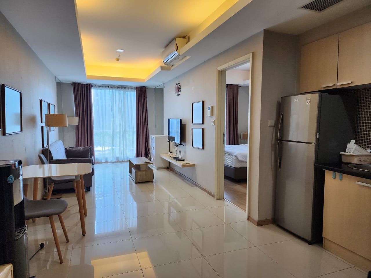 Sewa Casa Grande Residence KOKAS Tower MONTANA 1Bed Room Luas 53 m2 Lantai 12 unit 03 Rp. 120 Juta / Tahun (10 Juta/Bulan) Sewa Apartemen Casagrande Termurah, Terlengkap dan Terupdate di area Kokas www.casagrande-residence.com