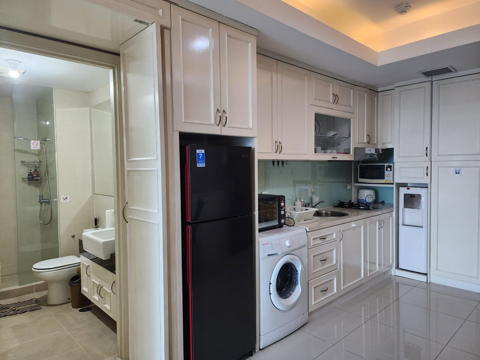 Stock Sewa 1 Bed Room Bulan Februari Tahun 2026 Casagrande Residence Tower Mirage 1 BR Unit 10  dengan Balkon Rp.12.000.000/Bulan (Rp.144.000.000/Tahun) Stock Sewa Apartemen Casagrande Residence Termurah, Terlengkap dan Terupdate