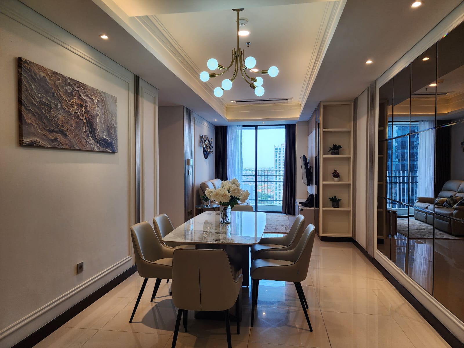 Stock Sewa Casagrande Residence Bulan Januari 2025 Sewa Apartemen Tower ANGELO 3+1 Bed Room Luas 120m2 Lantai 19 unit 08 Rp.28 Juta Per Bulan Minimal Sewa 1 Tahun Stock Sewa Termurah dan Terupdate www.casagrande-residence.com