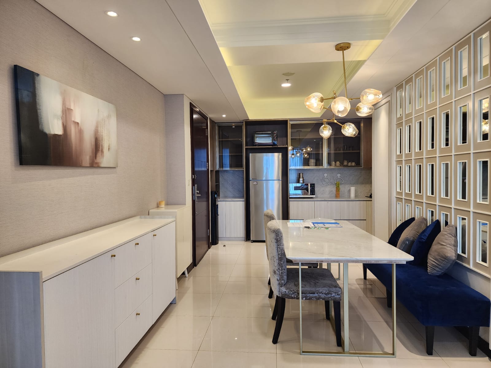 Stock Sewa Casagrande Residence Bulan Agustus 2025 Sewa Apartemen Tower Angelo 3+1 Bed Room Luas 120 m2 Lantai 21 Unit 08 Minimal Sewa 1 Tahun www.casagrande-residence.com